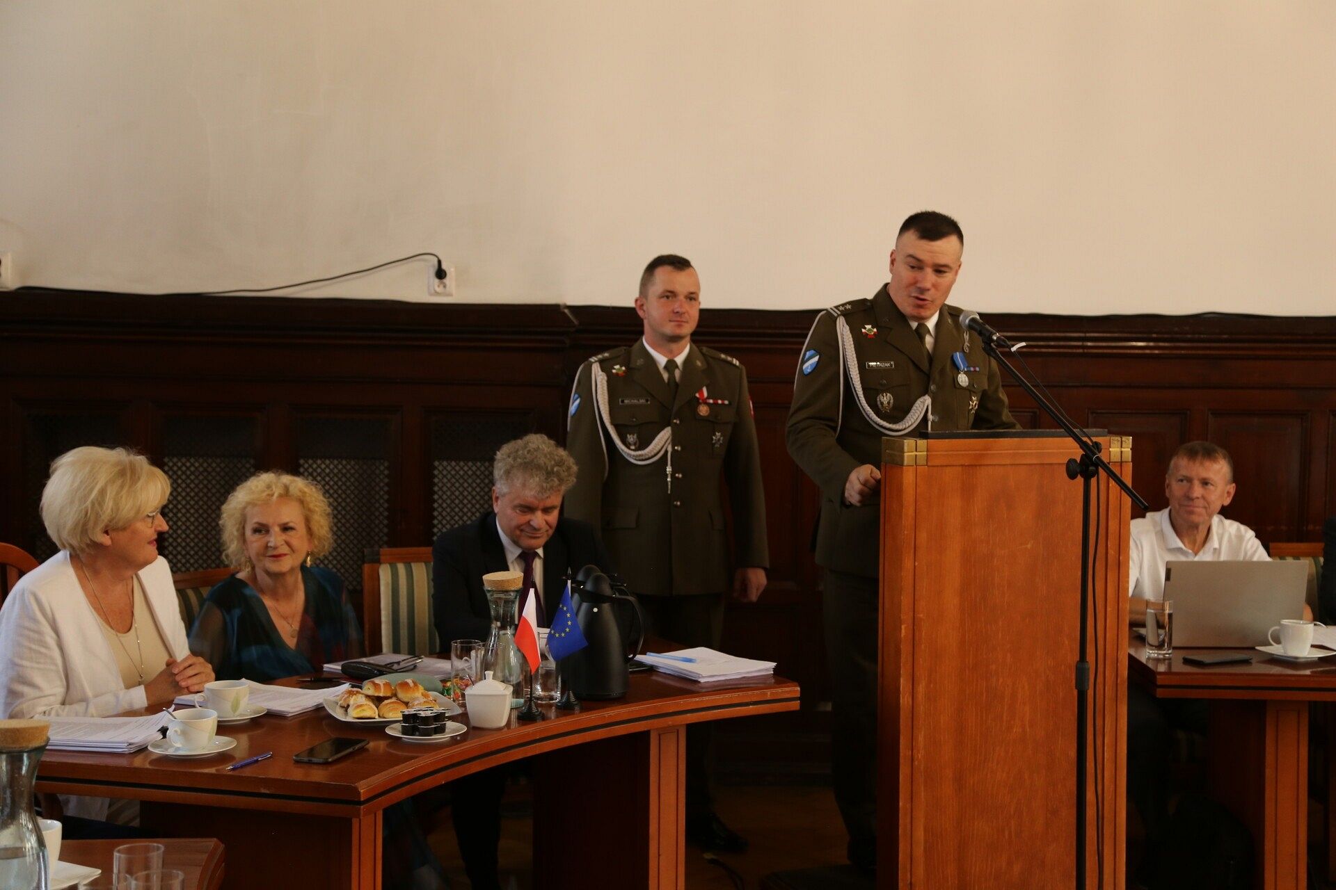 Podpułkownik Michał Pietrzak żegna się z Lęborkiem