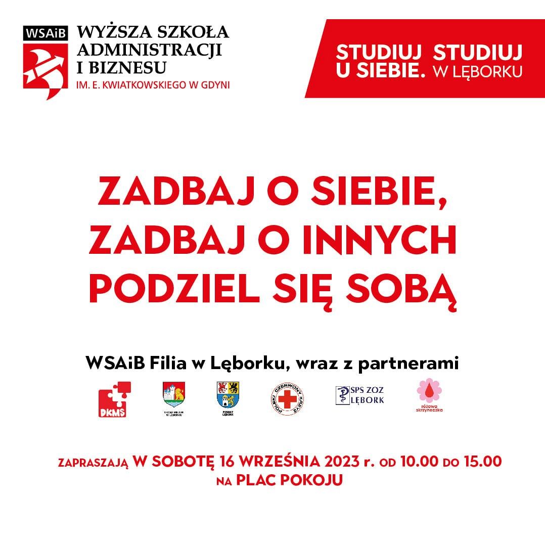 Zostań dawcą szpiku – w sobotę akcja promocyjna na