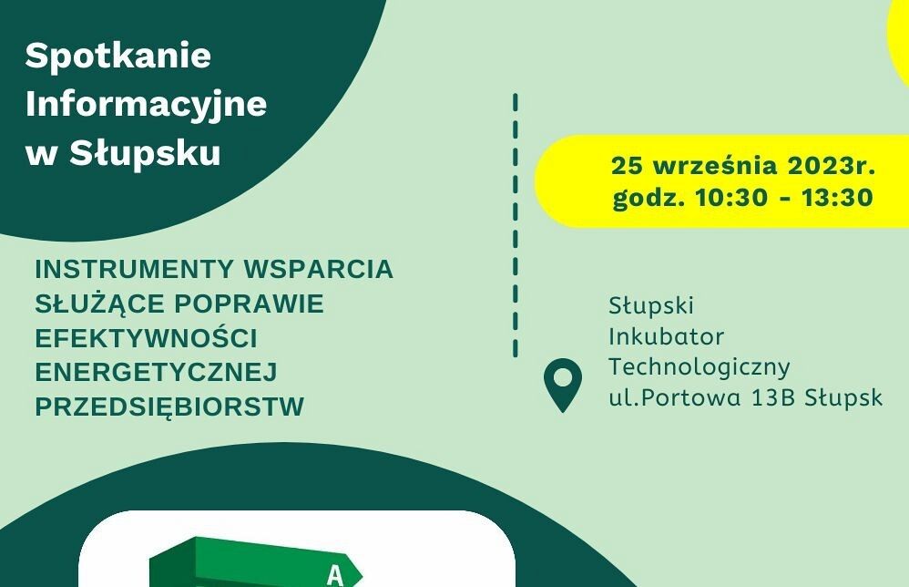 Spotkanie informacyjne w Słupsku „Instrumenty