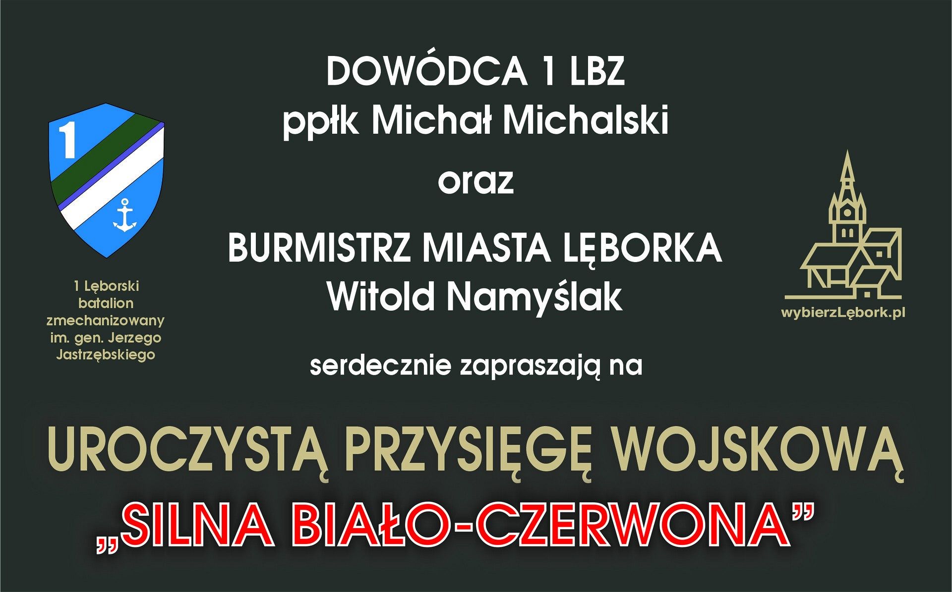 Uroczysta Przysięga Wojskowa na Placu Pokoju