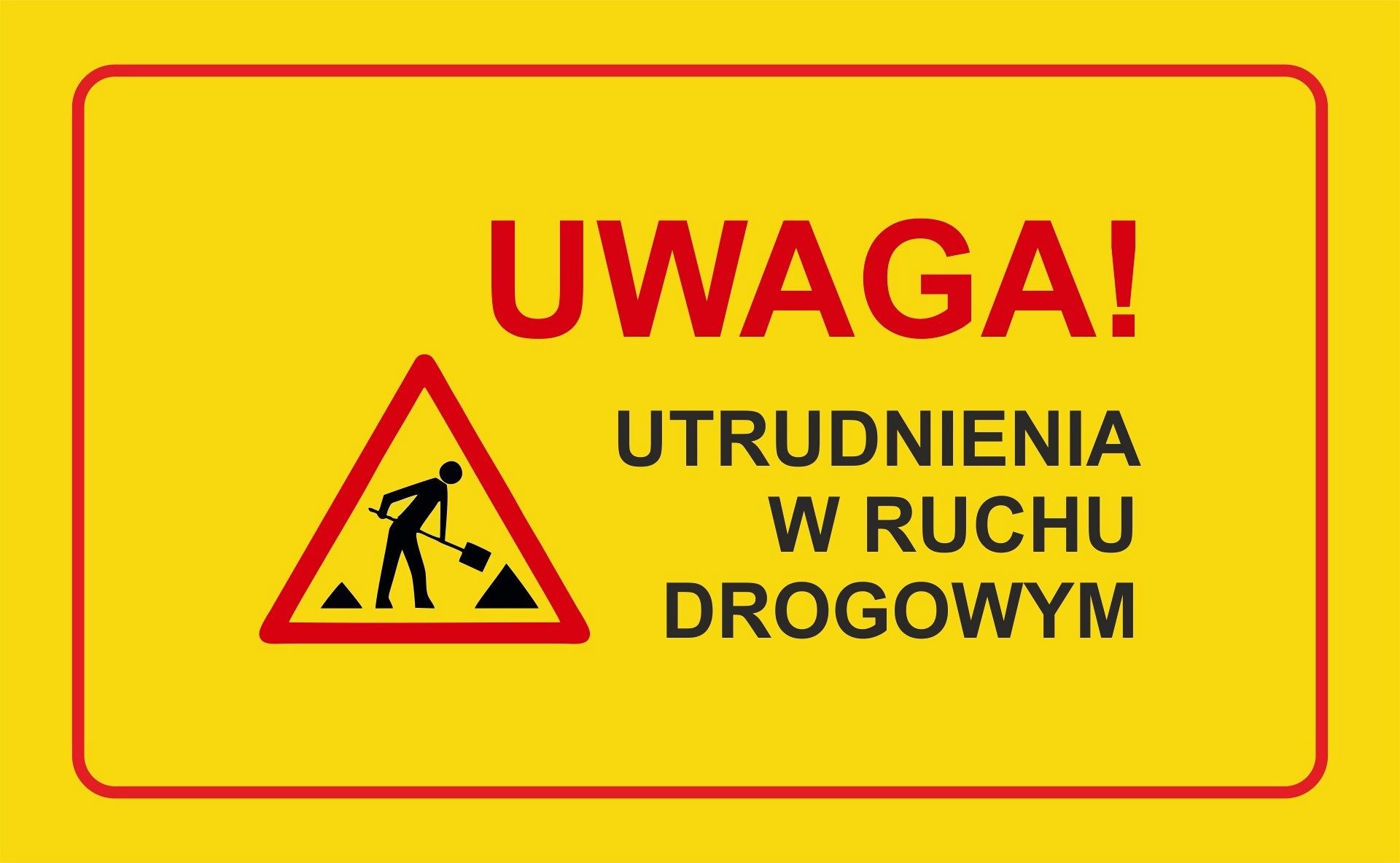 Utrudnienia w ruchu drogowym w Lęborku: Prace