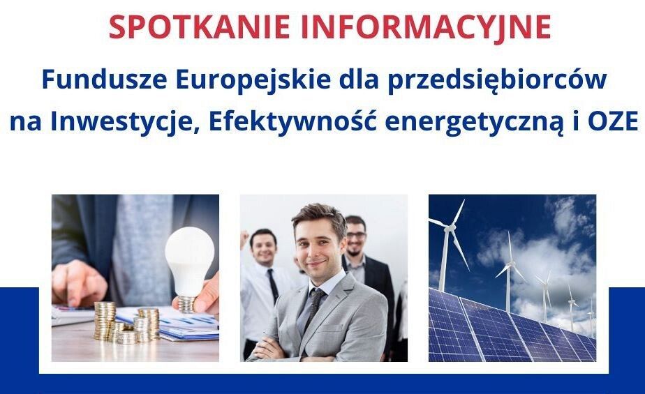 Spotkanie informacyjne - Fundusze Europejskie dla
