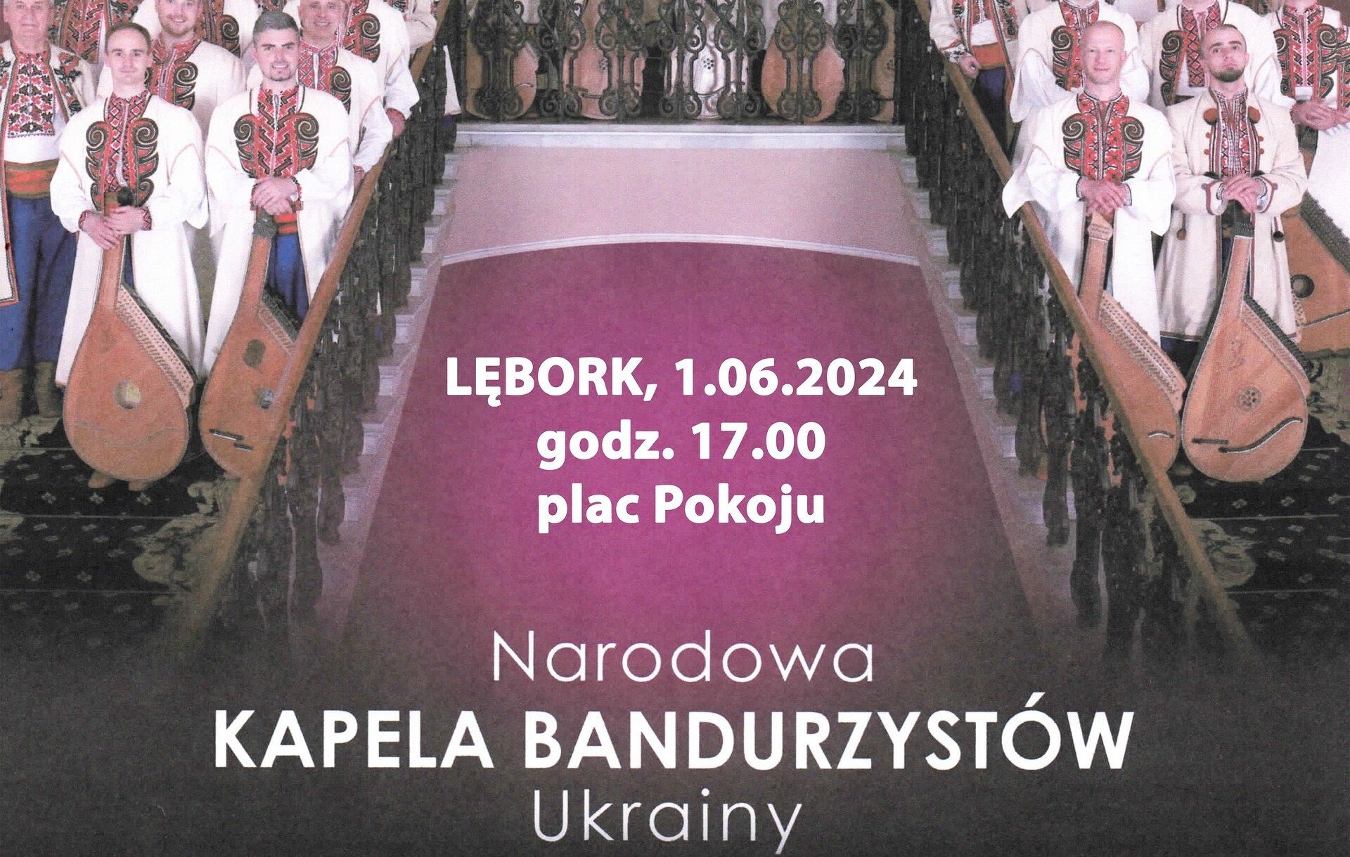 Narodowa Kapela Bandurzystów Ukrainy zagra 1