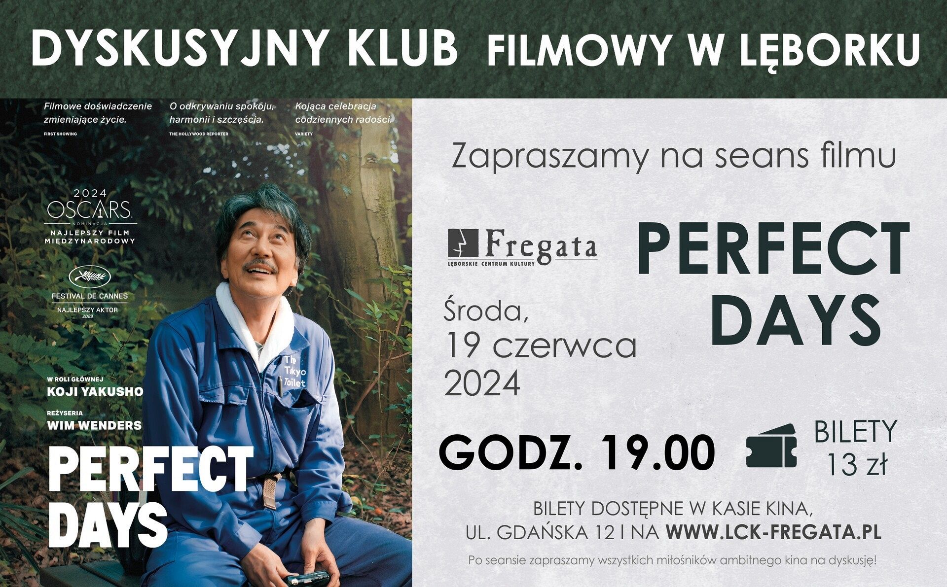"Perfect days" w czerwcowym DKF-ie