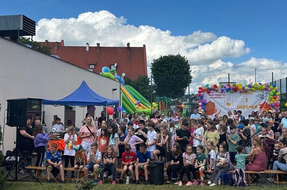 Piknik Rodzinny w Szkole Podstawowej nr 7