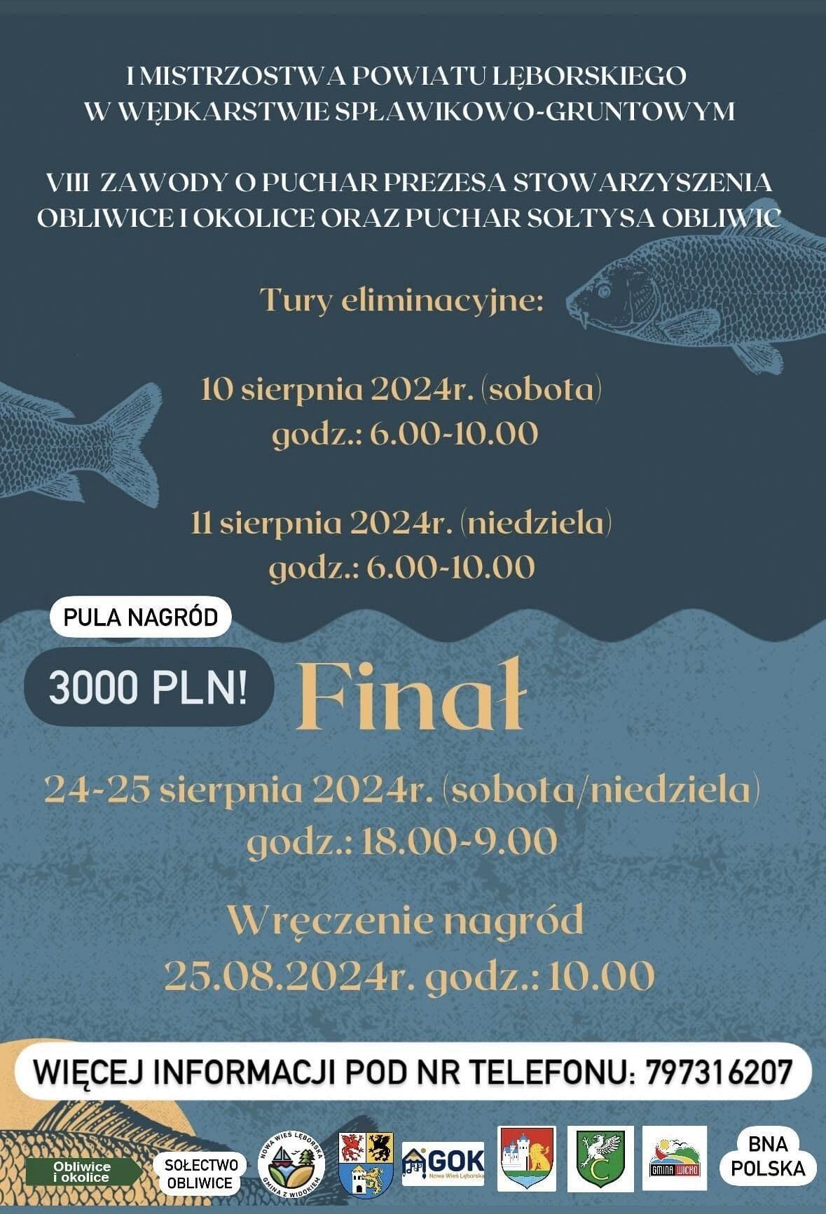 I Mistrzostwa Powiatu Lęborskiego w wędkarstwie