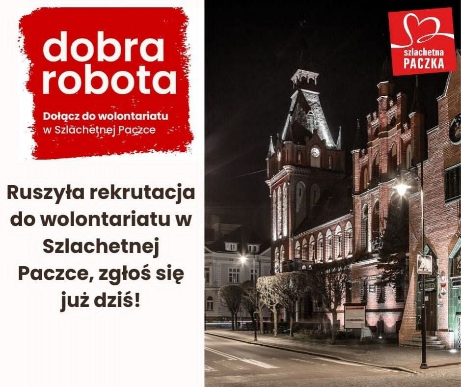 Zostań wolontariuszem Szlachetnej Paczki w Lęborku