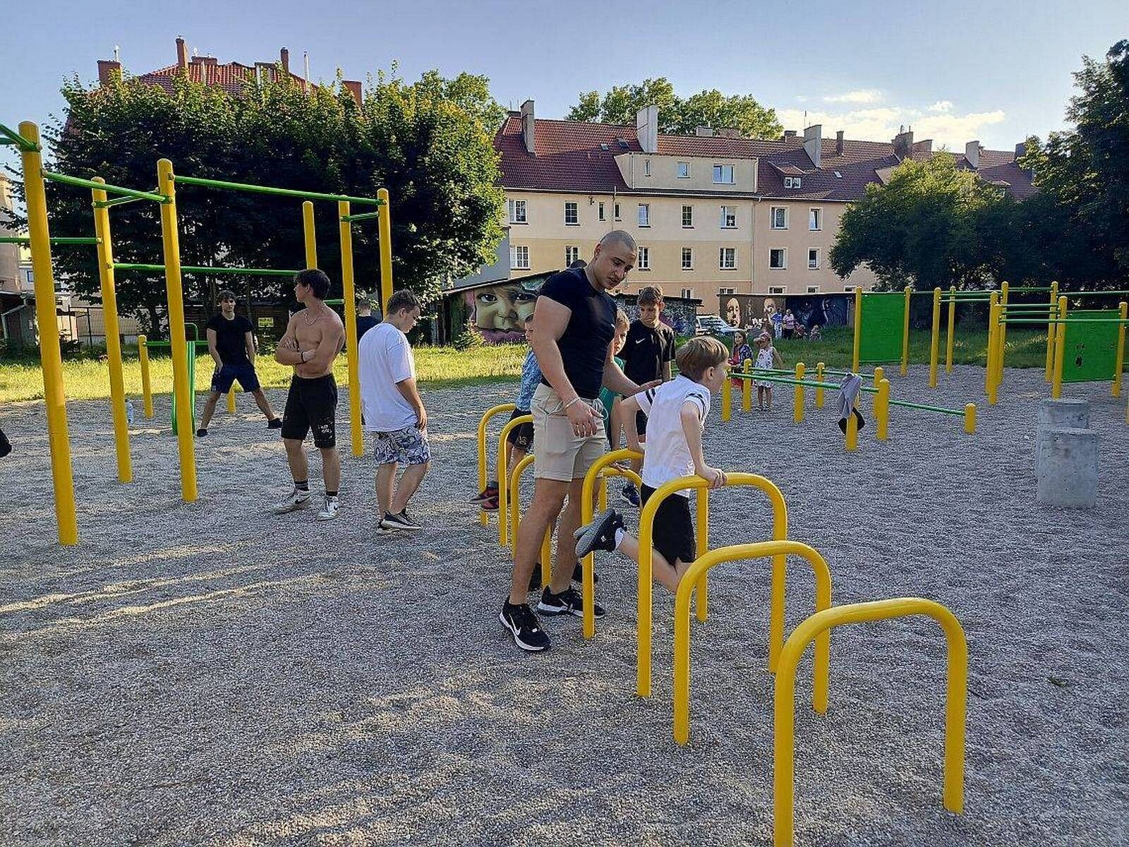 Ostatnie zajęcia kalisteniki w ramach