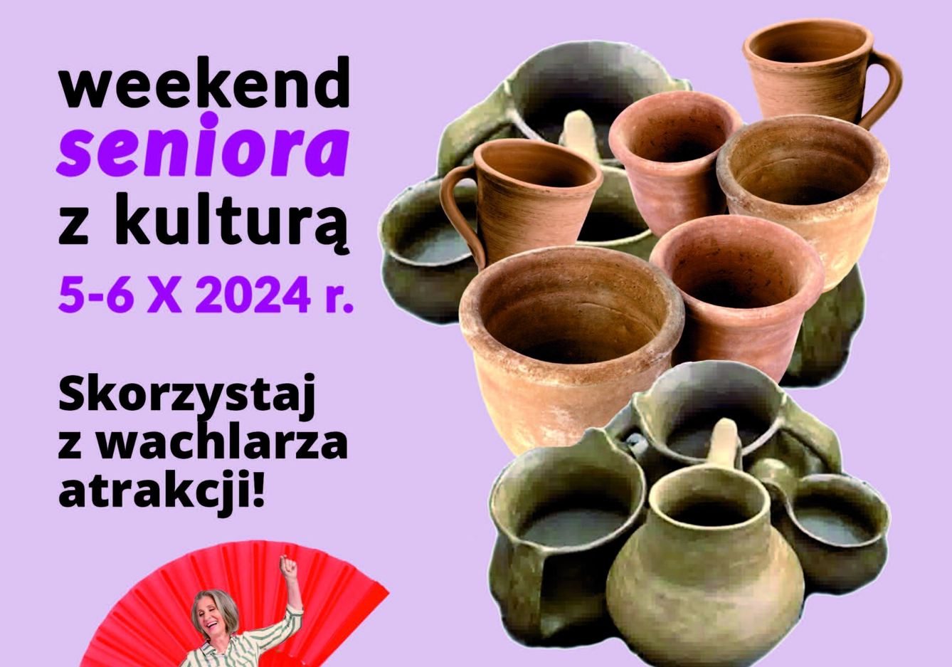 Weekend seniora z kulturą: Warsztaty lepienia w
