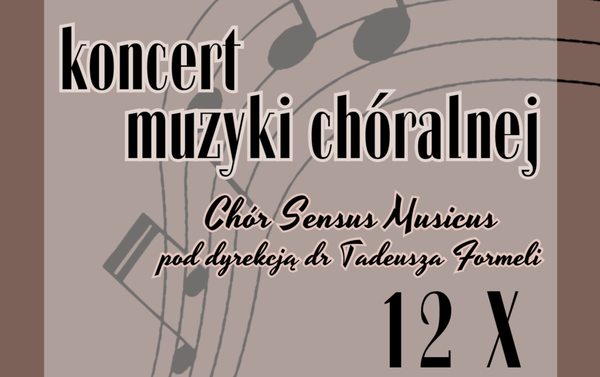 Koncert Chóru Sensus Musicus