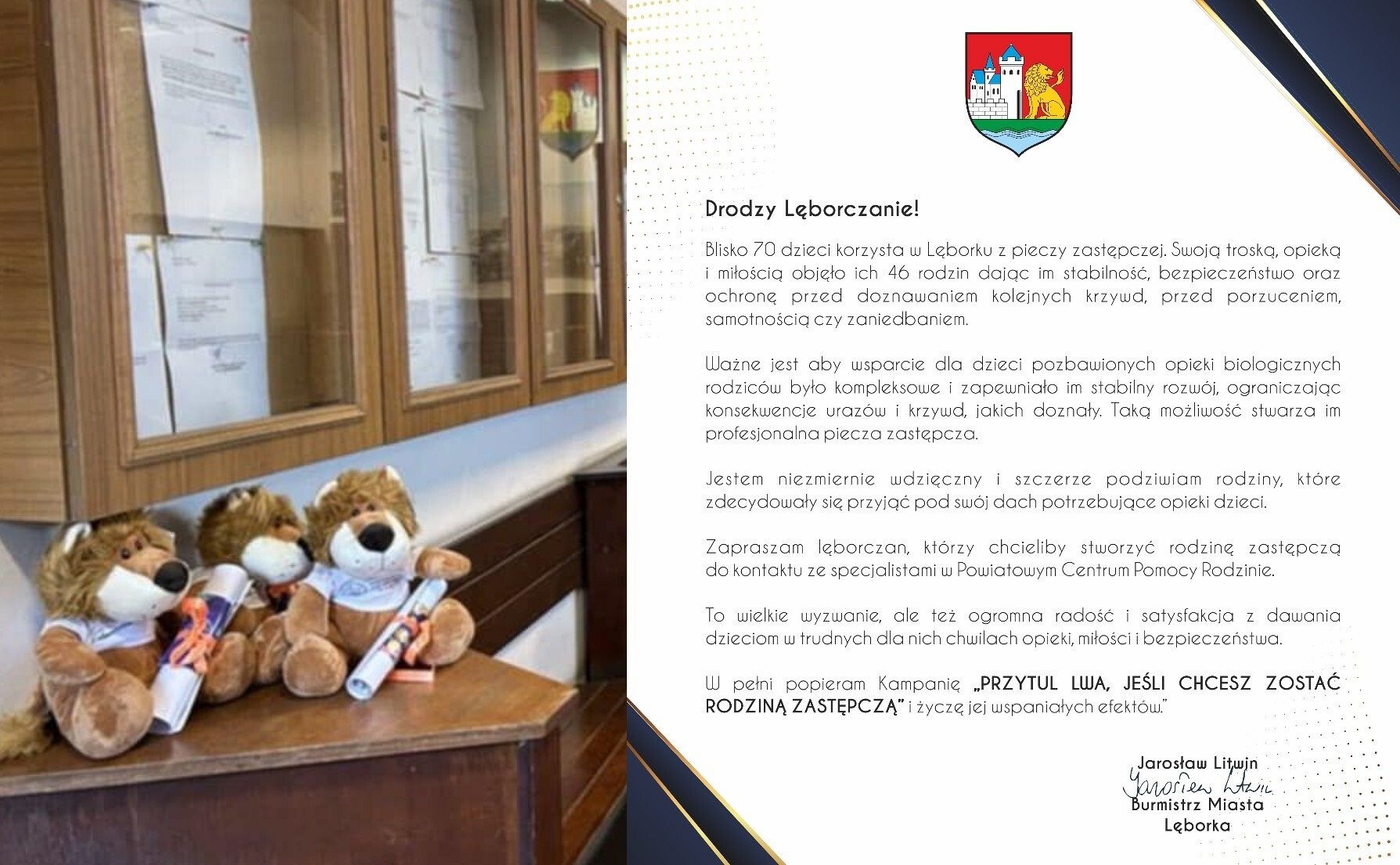 Promocja rodzicielstwa zastępczego także w ratuszu