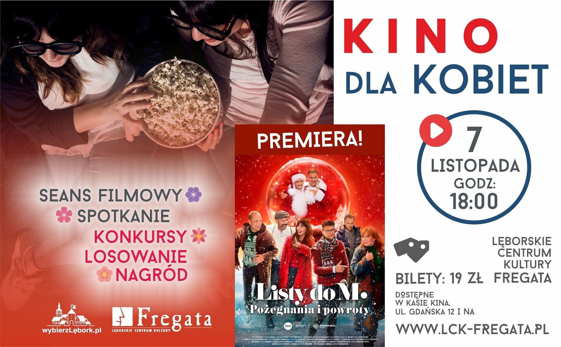 "Kino dla kobiet" w Lęborskim Centrum