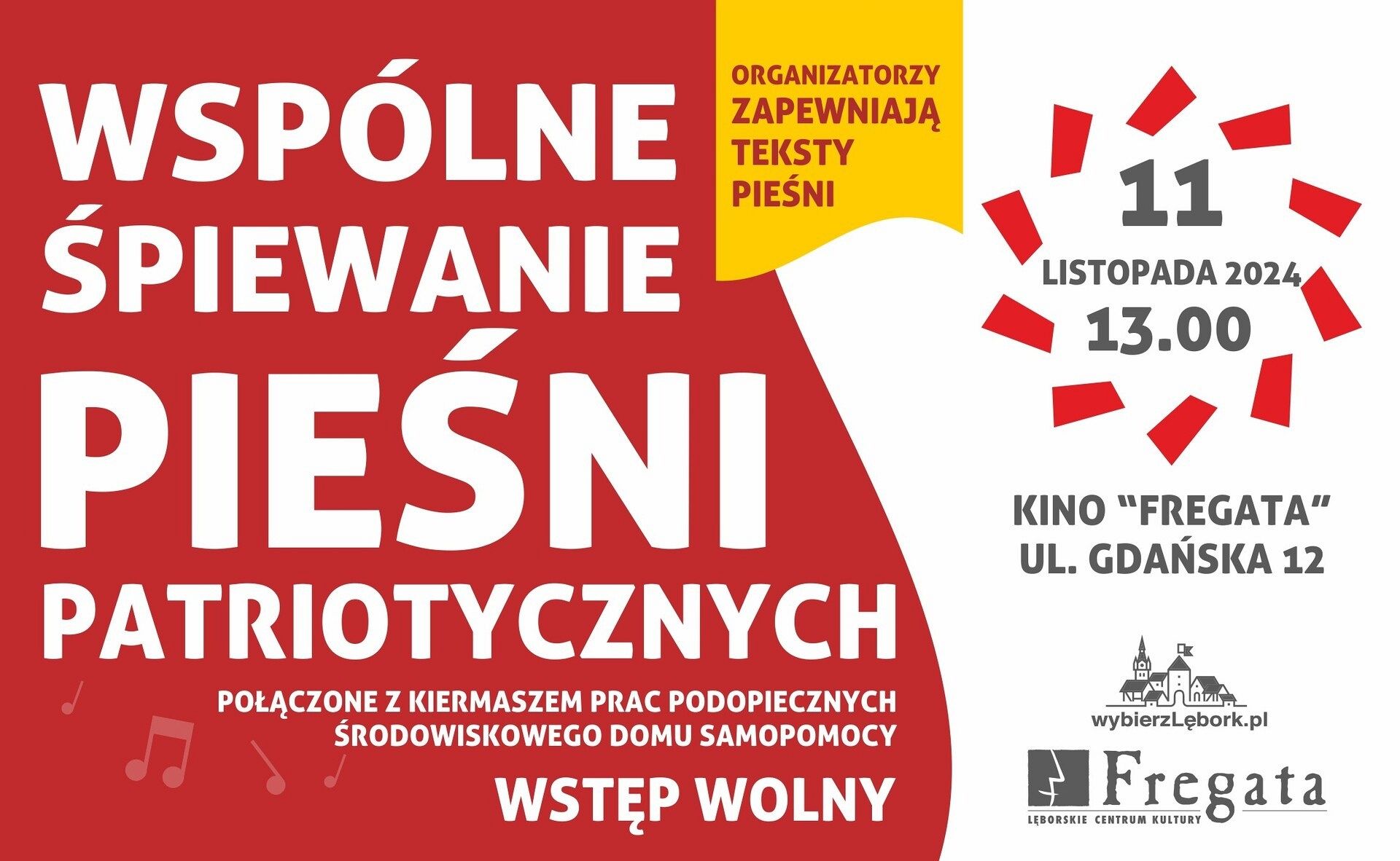 Wspólne Śpiewanie Pieśni Patriotycznych w Kinie