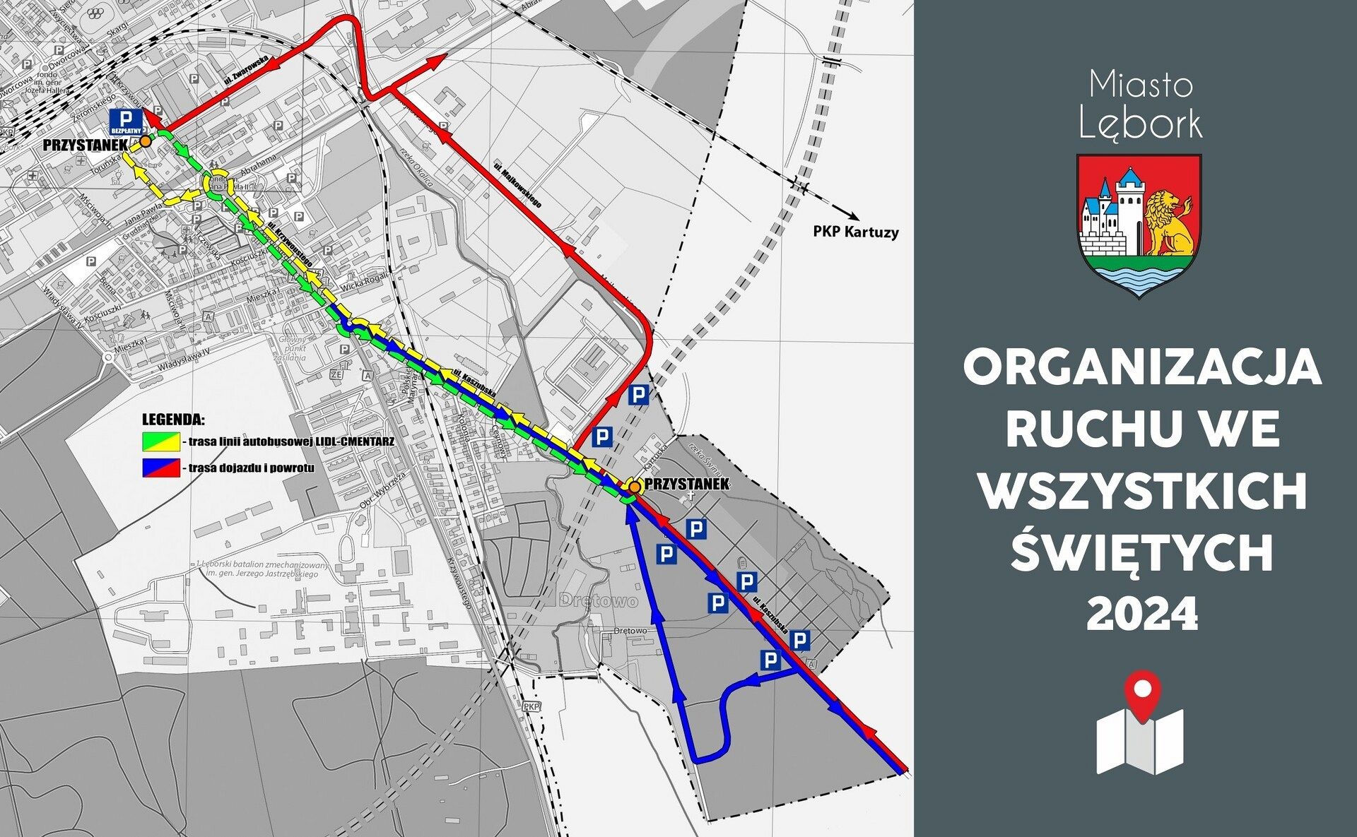 Organizacja ruchu z okazji święta Wszystkich