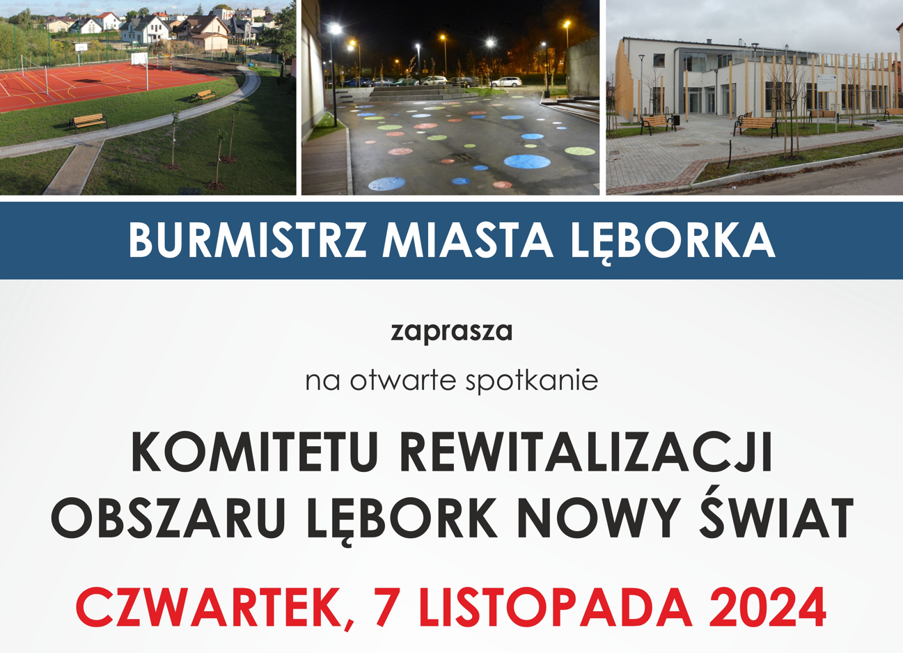 Zaproszenie na otwarte spotkanie Komitetu