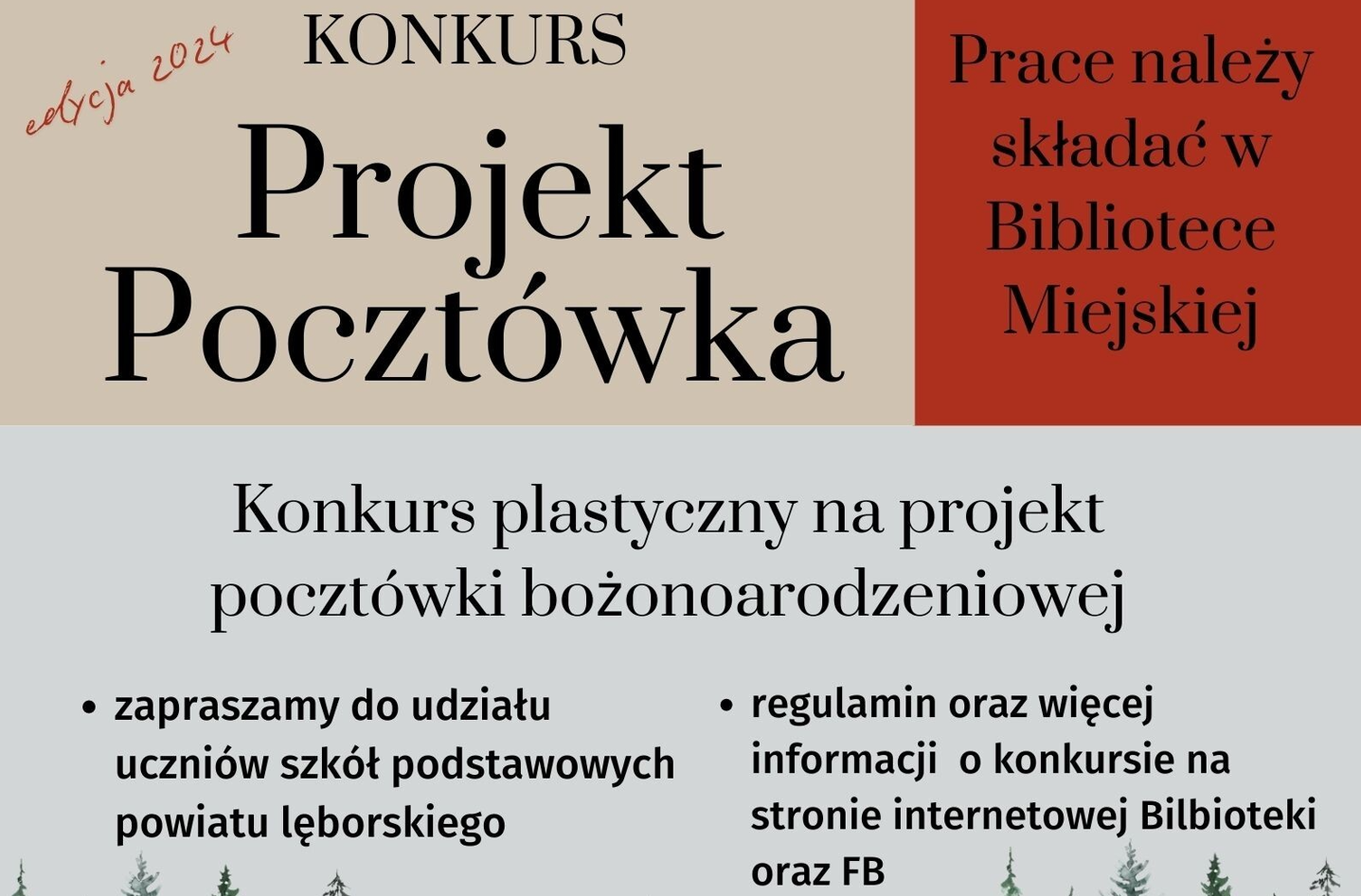 Konkurs plastyczny „Projekt Pocztówka”