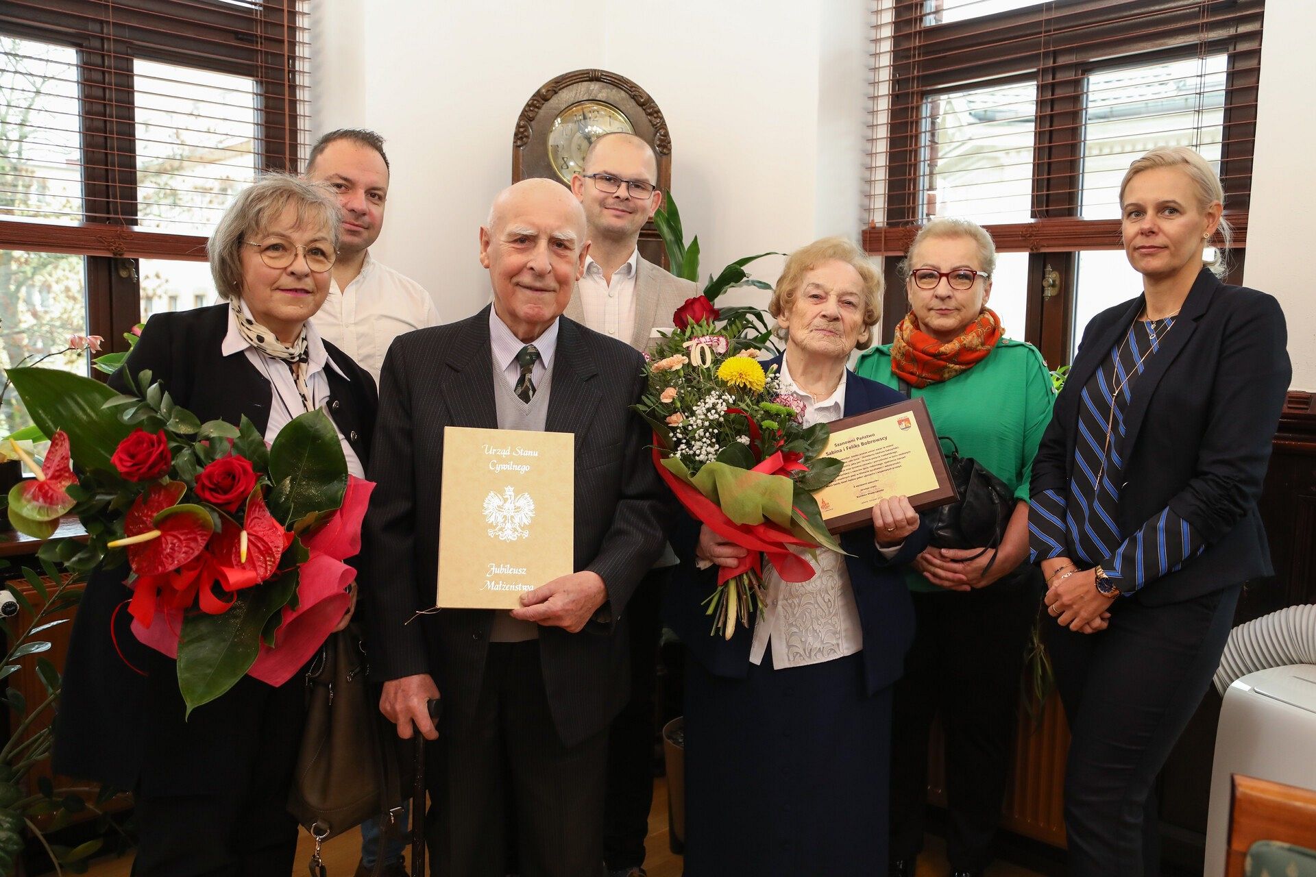 70-lecie pożycia małżeńskiego Sabiny i Feliksa