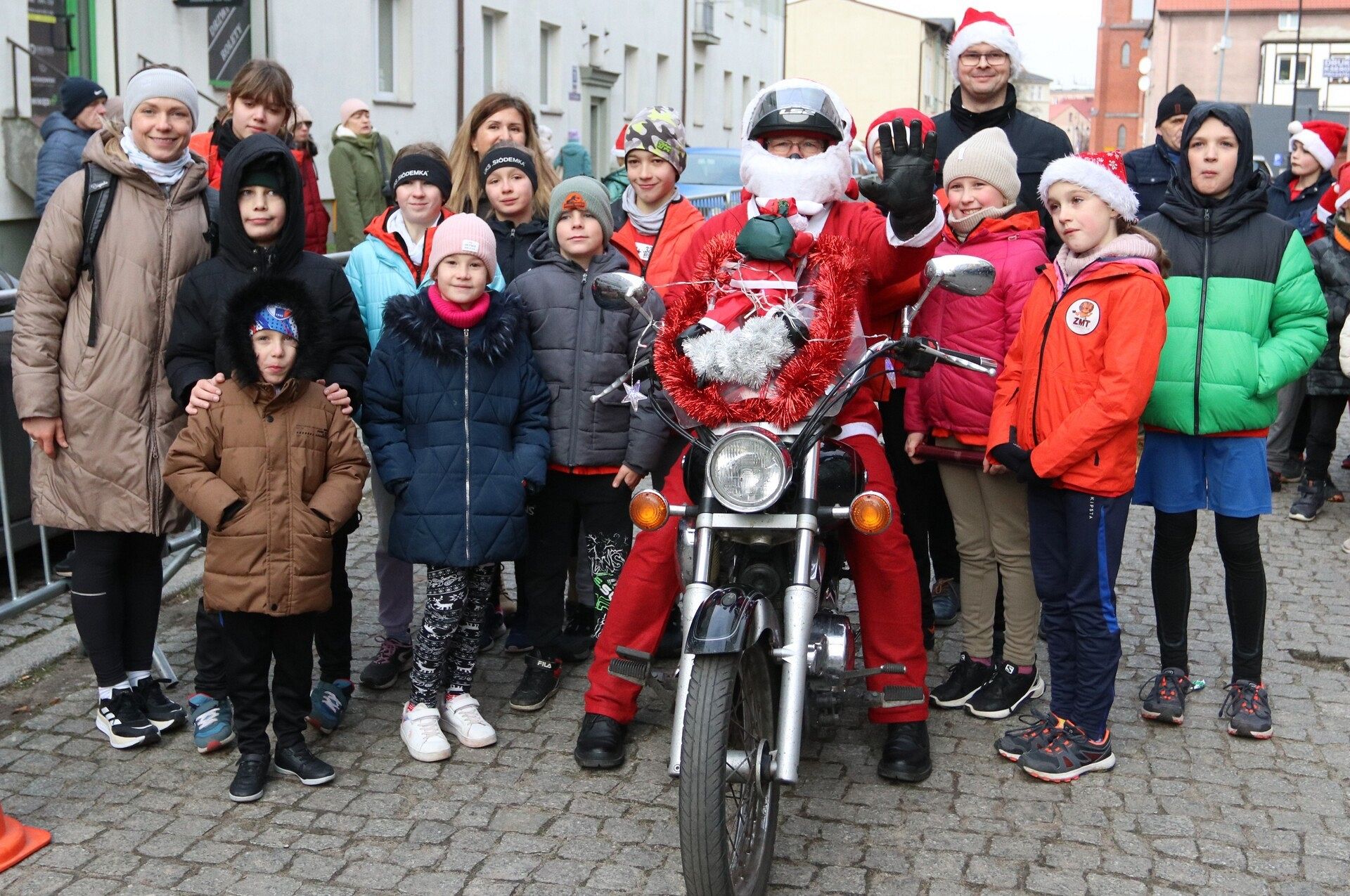 Sztafety SP7 Lębork i SP Nowa Wieś Lęborska