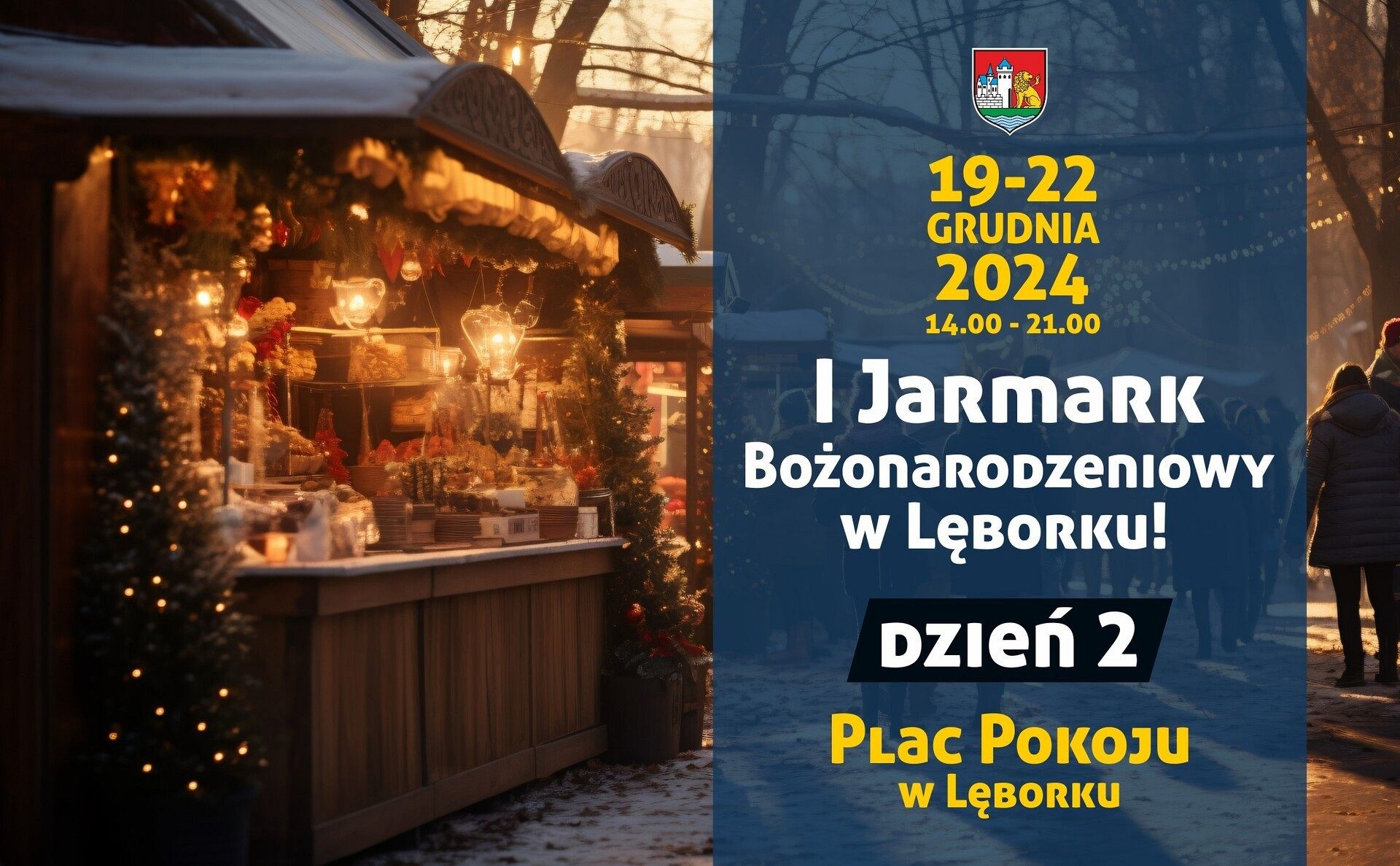Dziś drugi dzień I Jarmarku Bożonarodzeniowego w