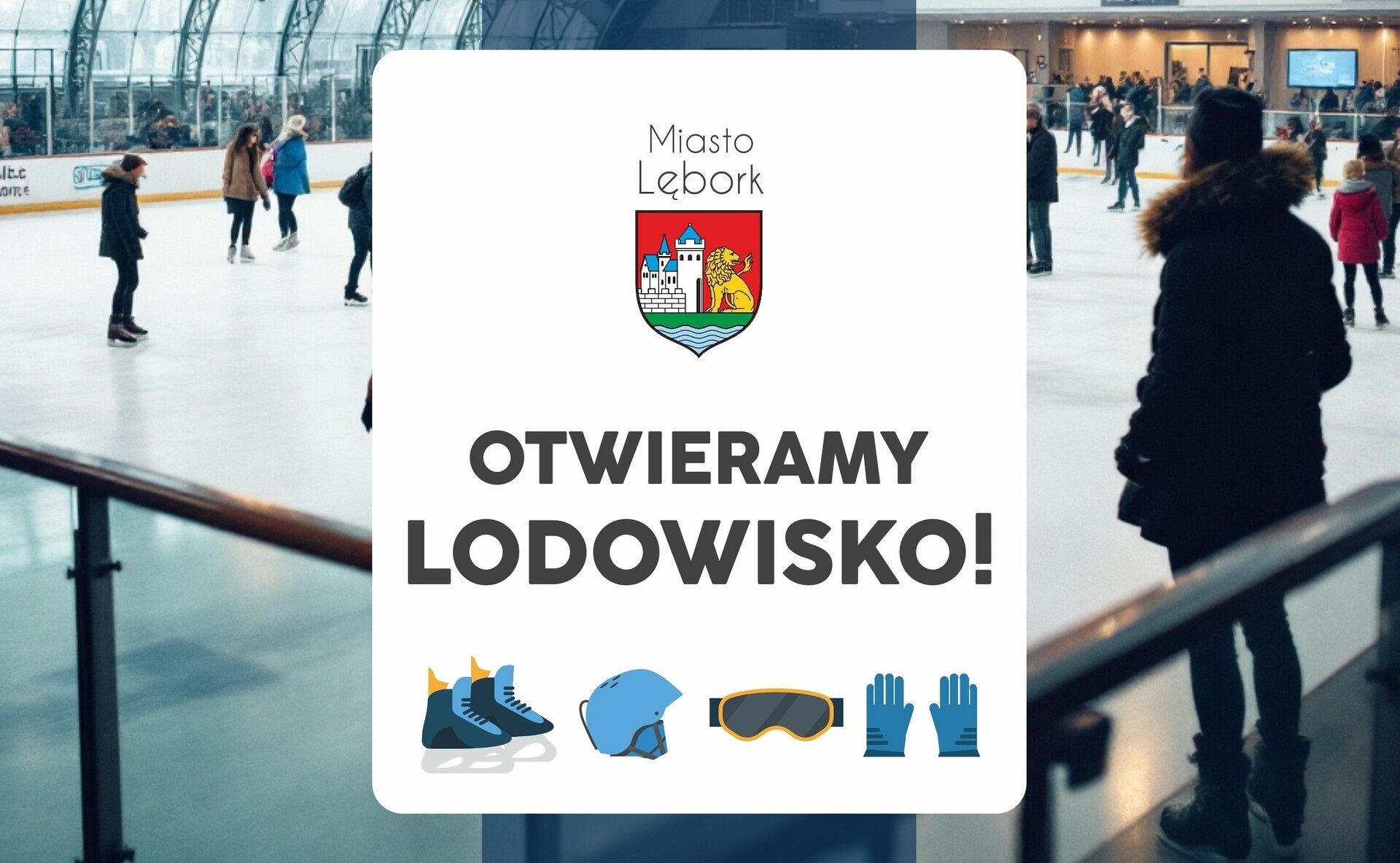 15 grudnia otwieramy w Lęborku lodowisko!