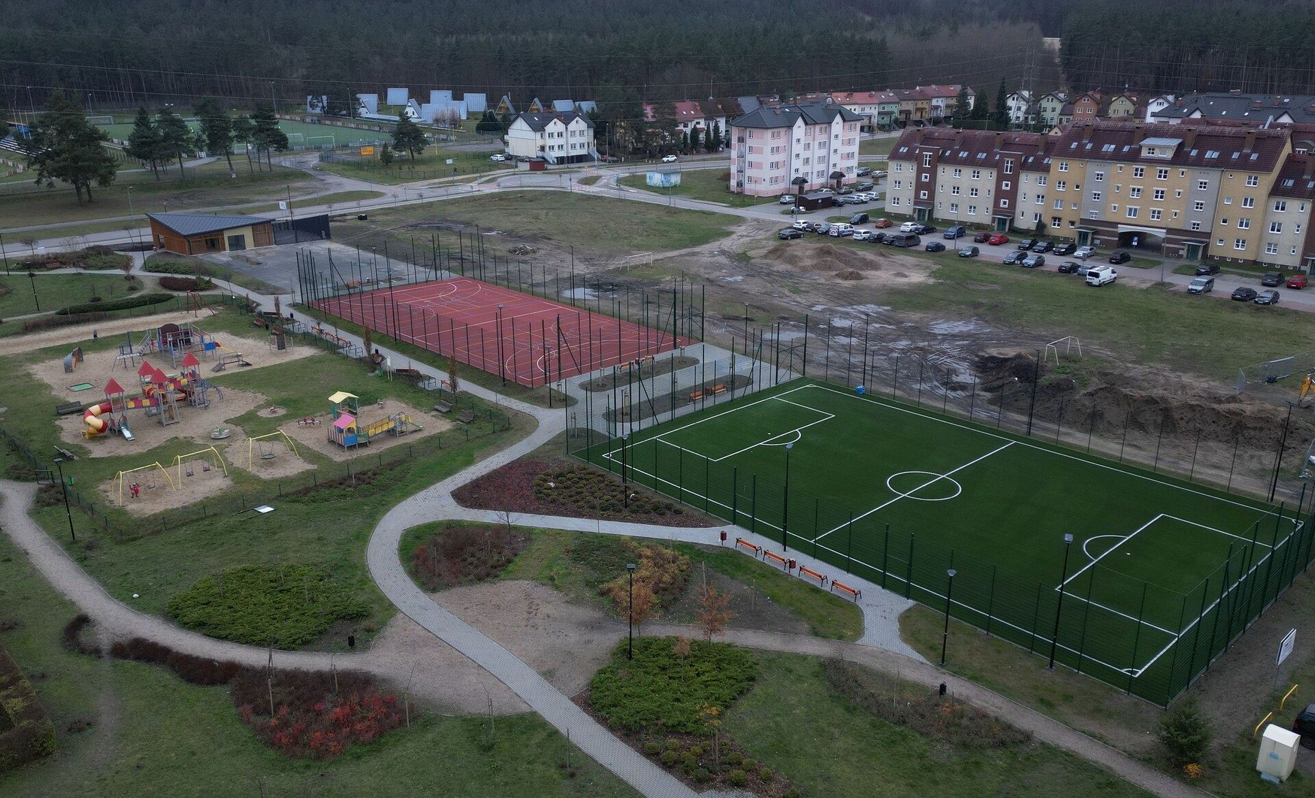 Kompleks boisk na Osiedlu Sportowa otwarty!