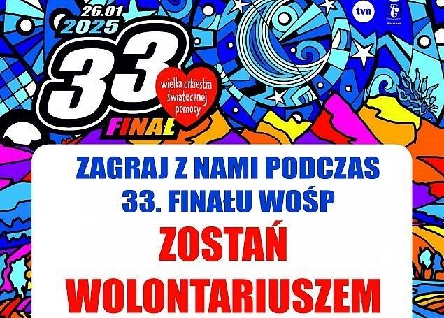 Zostań wolontariuszem WOŚP