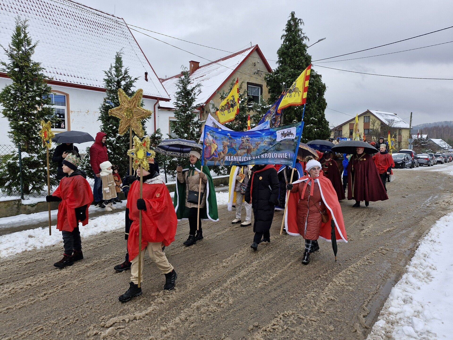 Orszak Trzech Króli przeszedł z Lubowidza do
