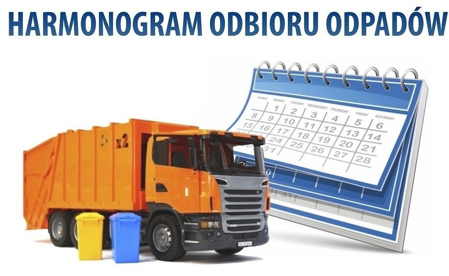 Zmiana harmonogramu wywozu odpadów komunalnych