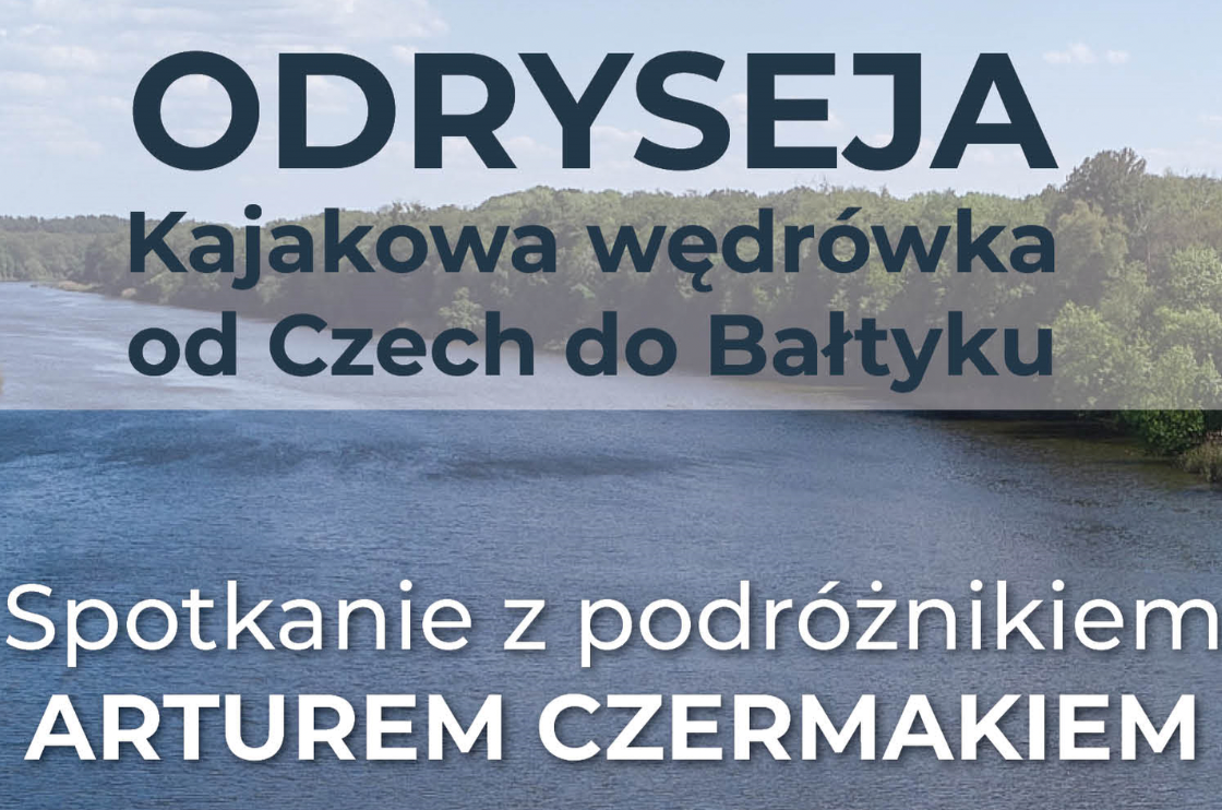 Kajakiem przepłynął Odrę. Zapraszamy na spotkanie