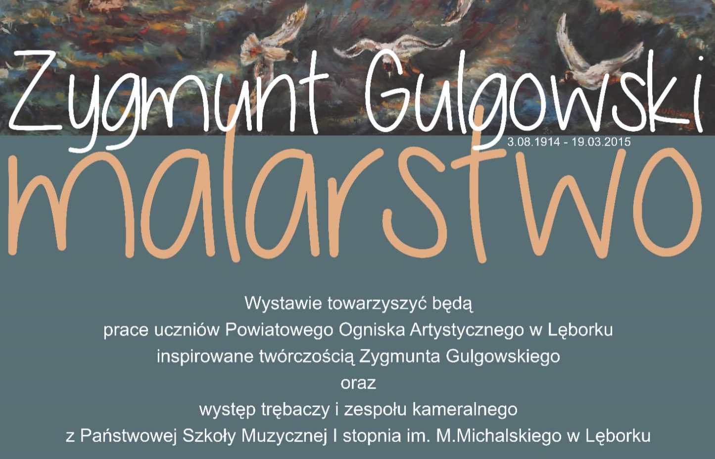 Wernisaż wystawy malarstwa Zygmunta Gulgowskiego w