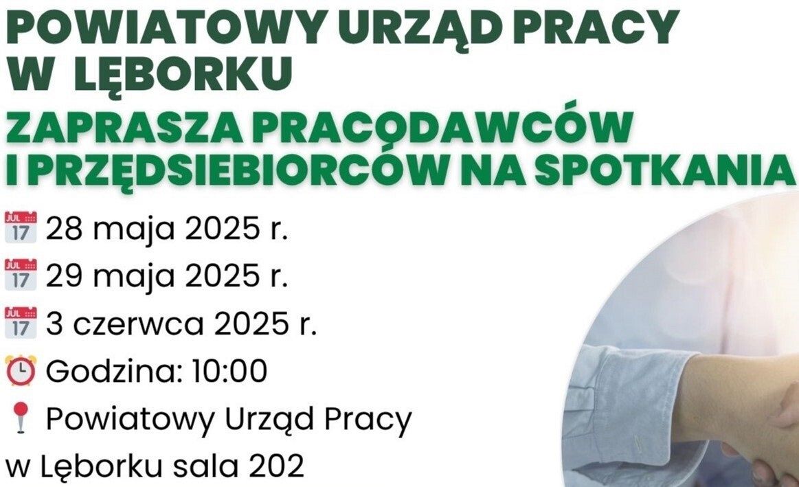 Powiatowy Urząd Pracy zaprasza pracodawców i