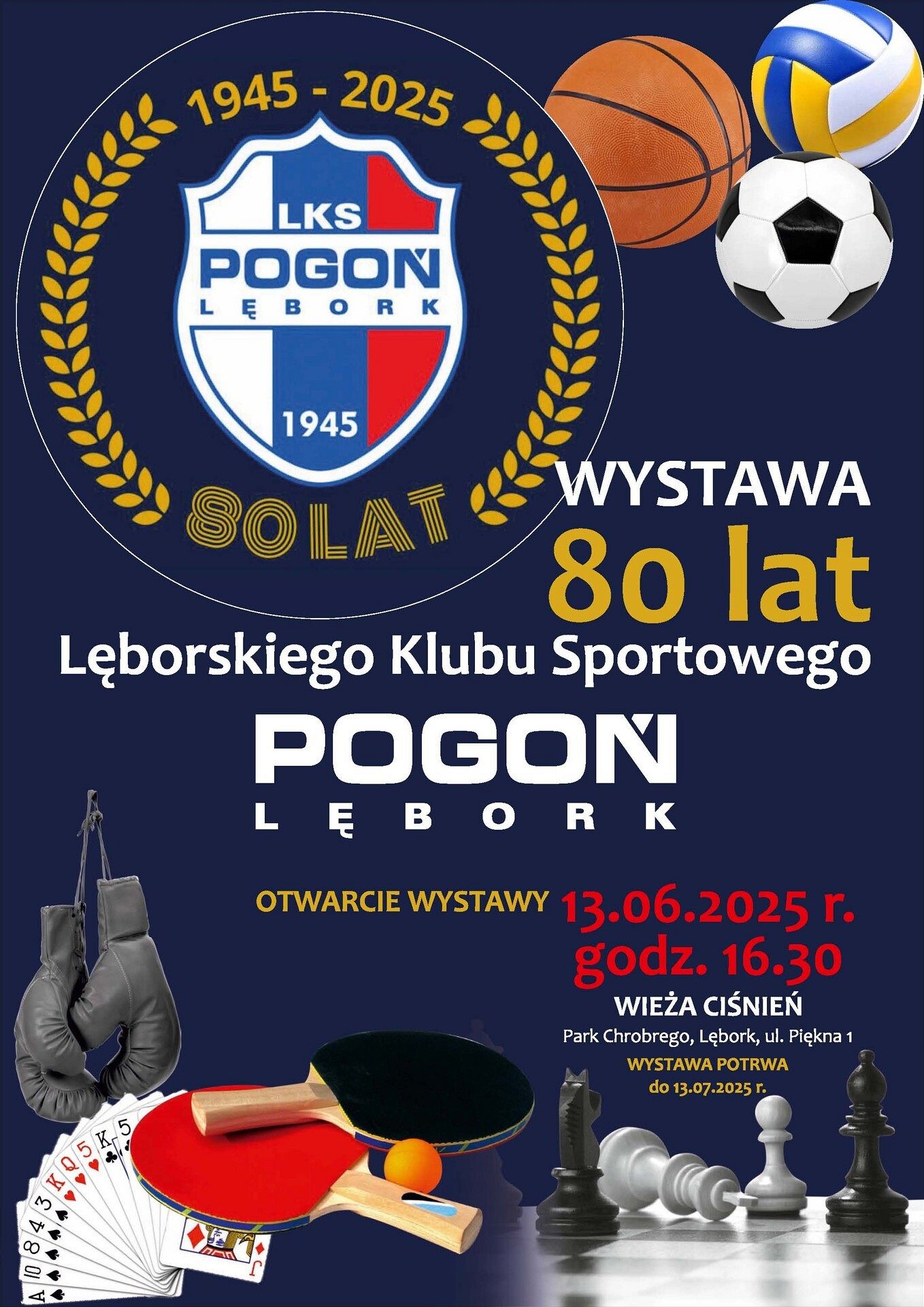 Pogoń Lębork ma 80 lat. Jubileuszowa wystawa w