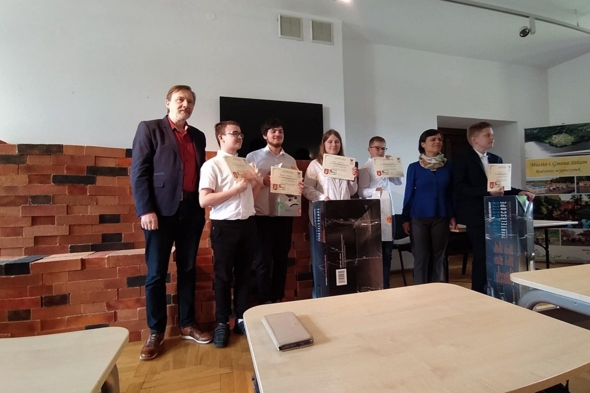 Konkurs o zamkach gotyckich. Sukces młodych