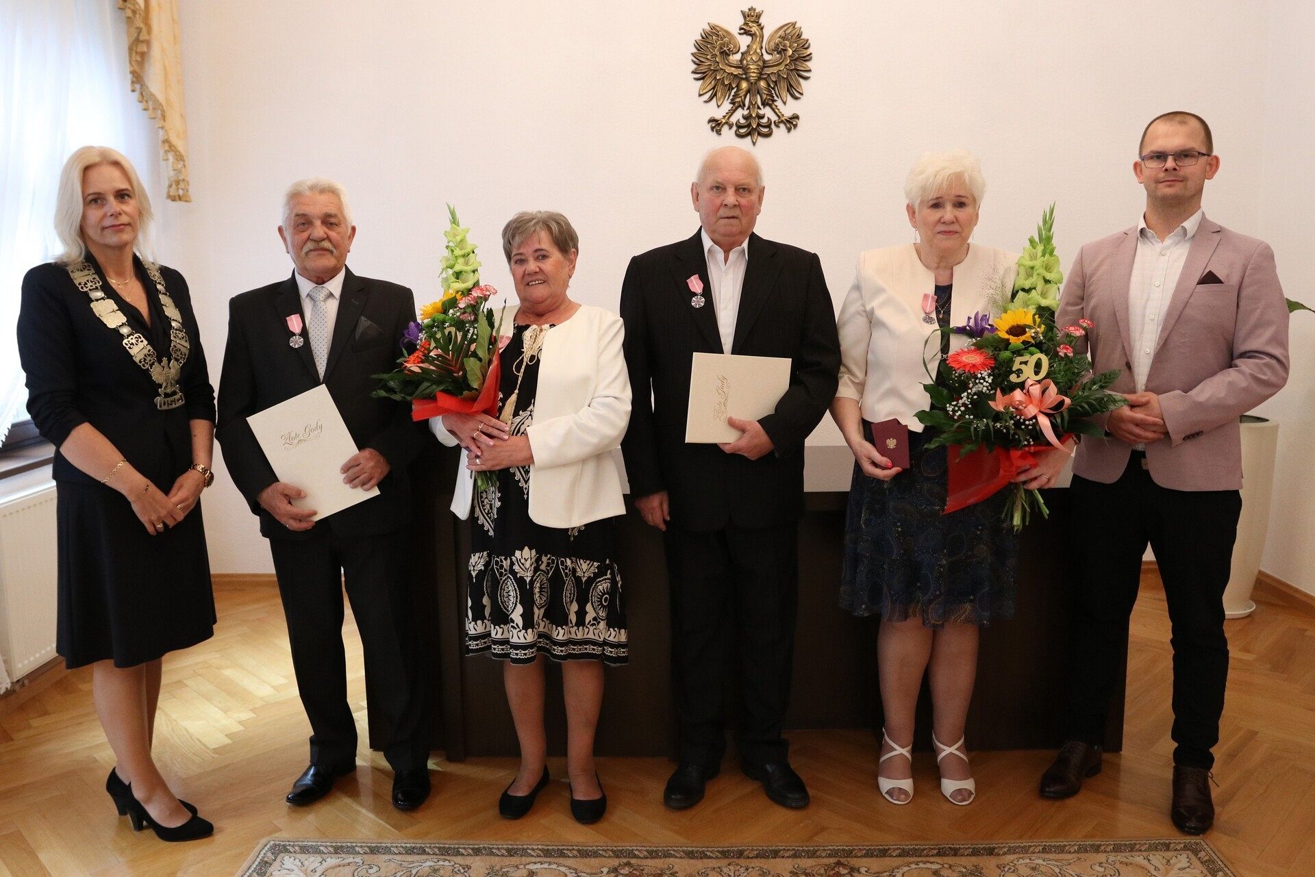 Złote Gody w lęborskim ratuszu – uhonorowanie