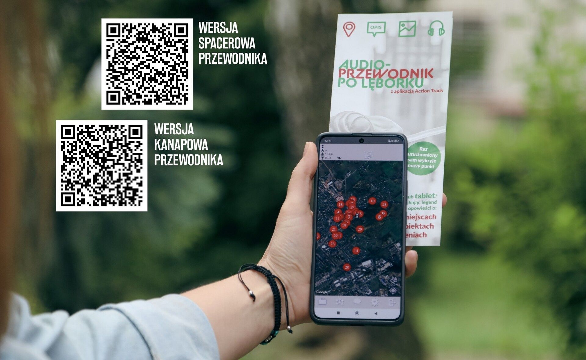 Odkryj Lębork z audioprzewodnikiem – w swoim