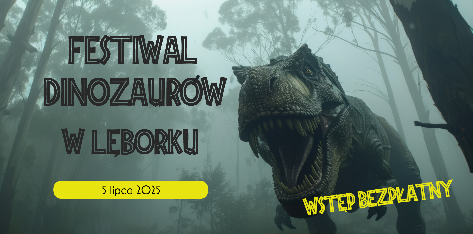 Pełna atrakcji sobota w Lęborku – dinozaury, smok
