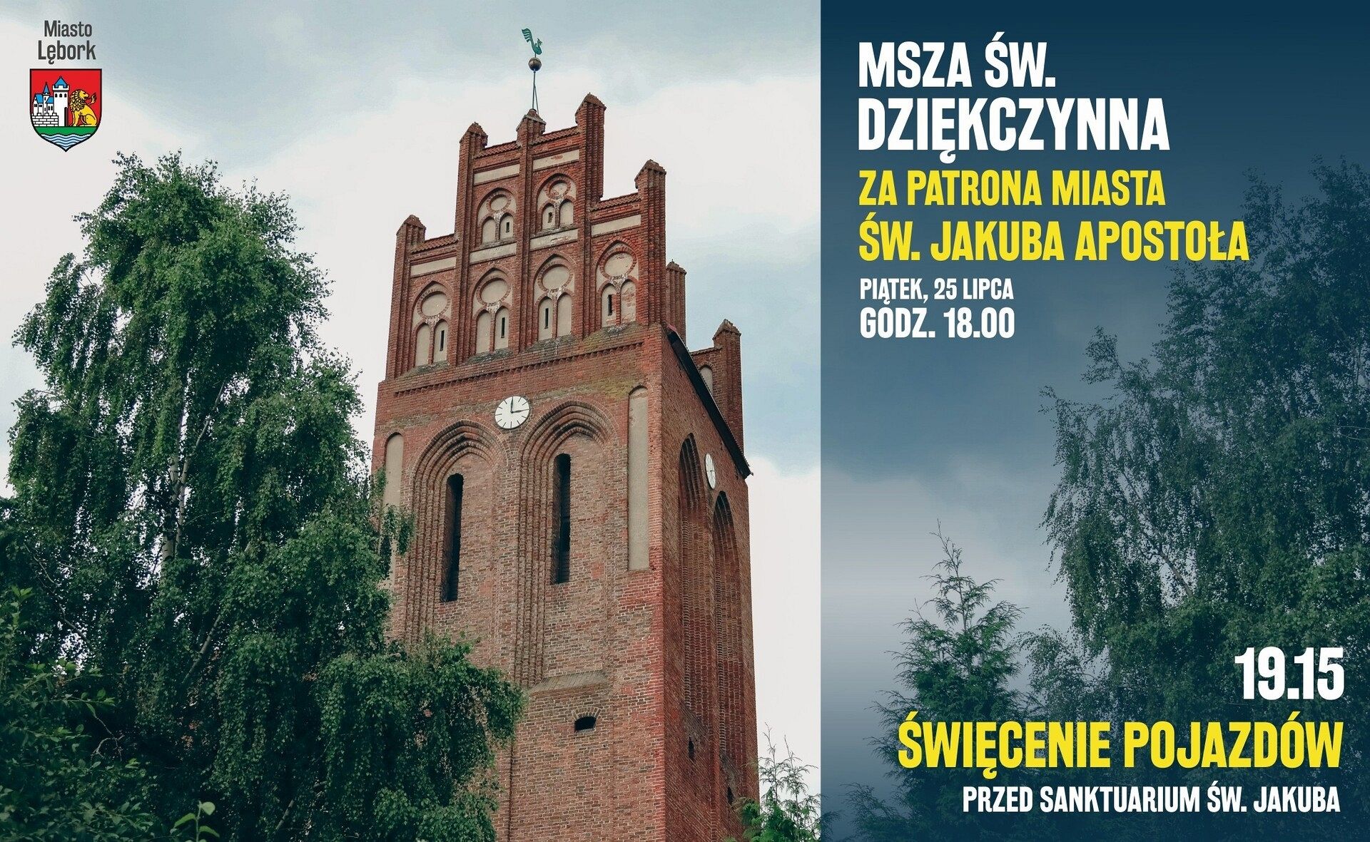 Msza św. dziękczynna i święcenie kierowców w