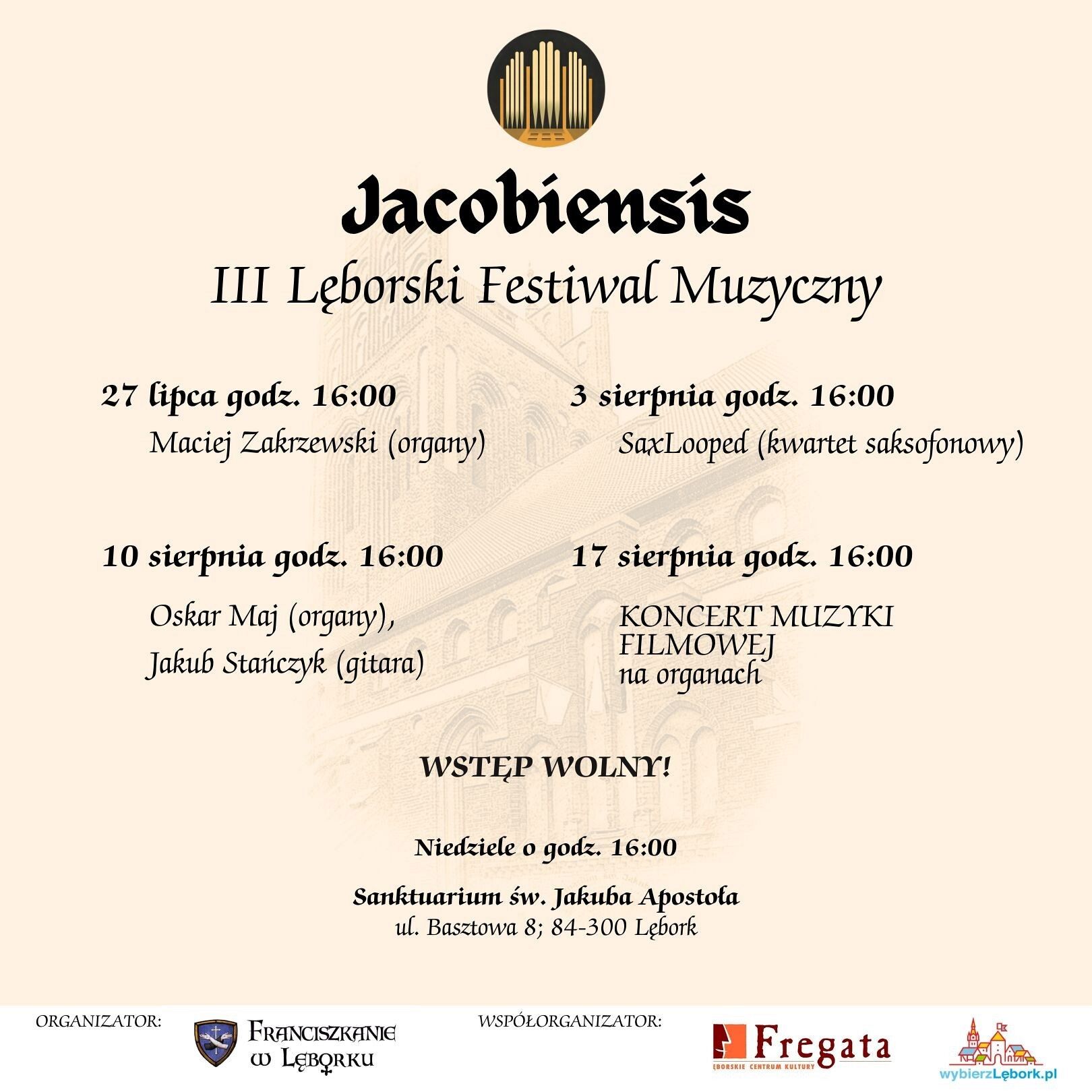Jacobiensis – Lęborski Festiwal Muzyczny po raz