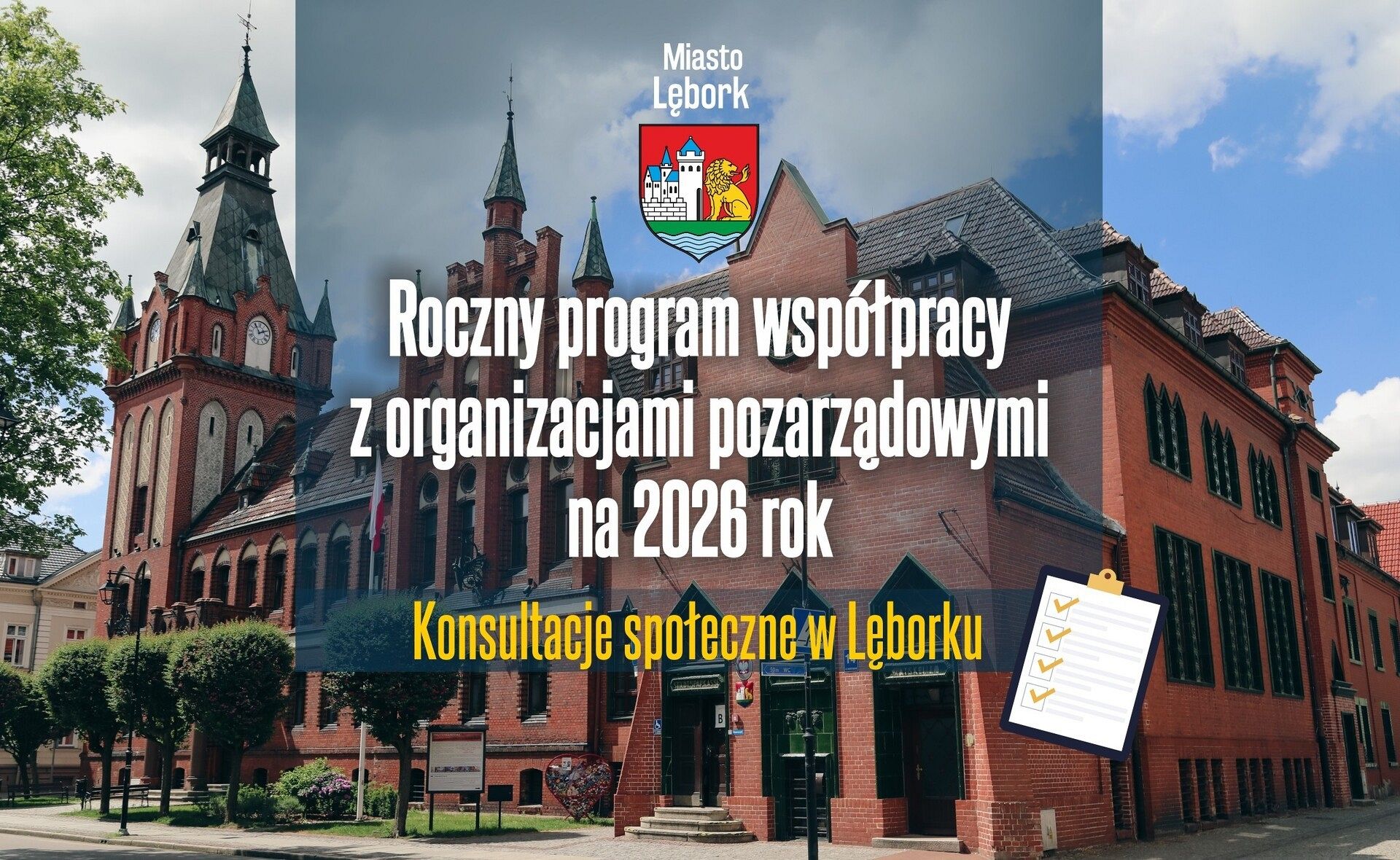 Konsultacje społeczne w Lęborku: Roczny program