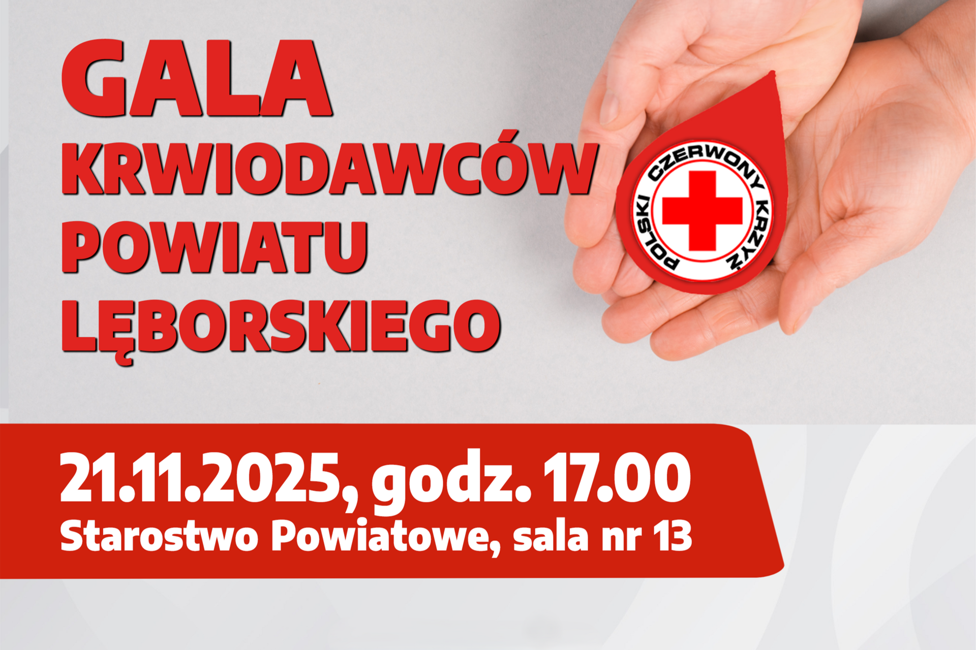 Gala Krwiodawców Powiatu Lęborskiego