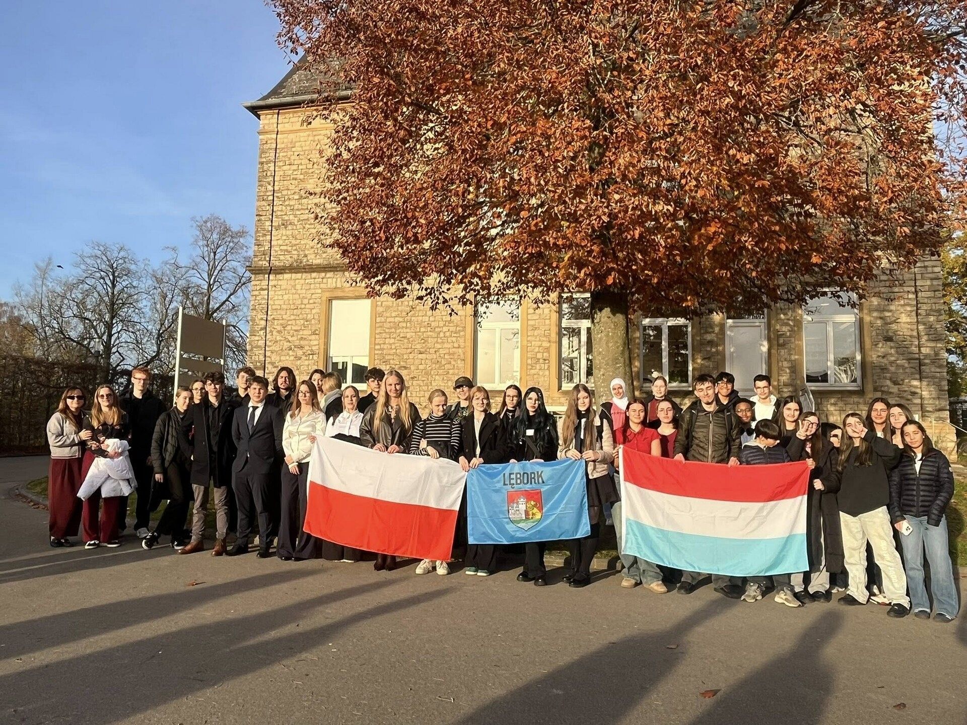 Lęborska młodzież z wizytą w Parlamencie