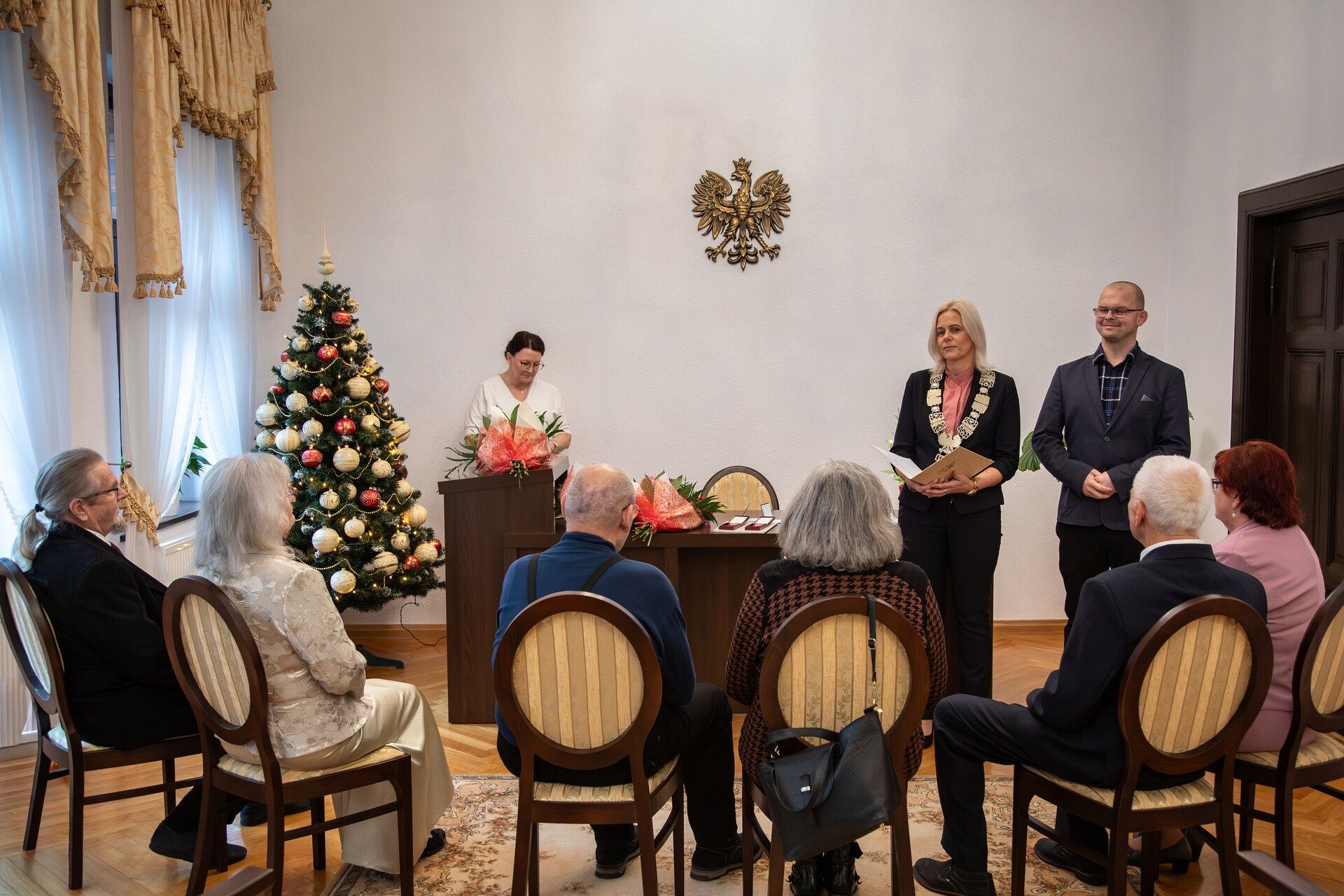 Złote Gody w lęborskim ratuszu – trzy pary