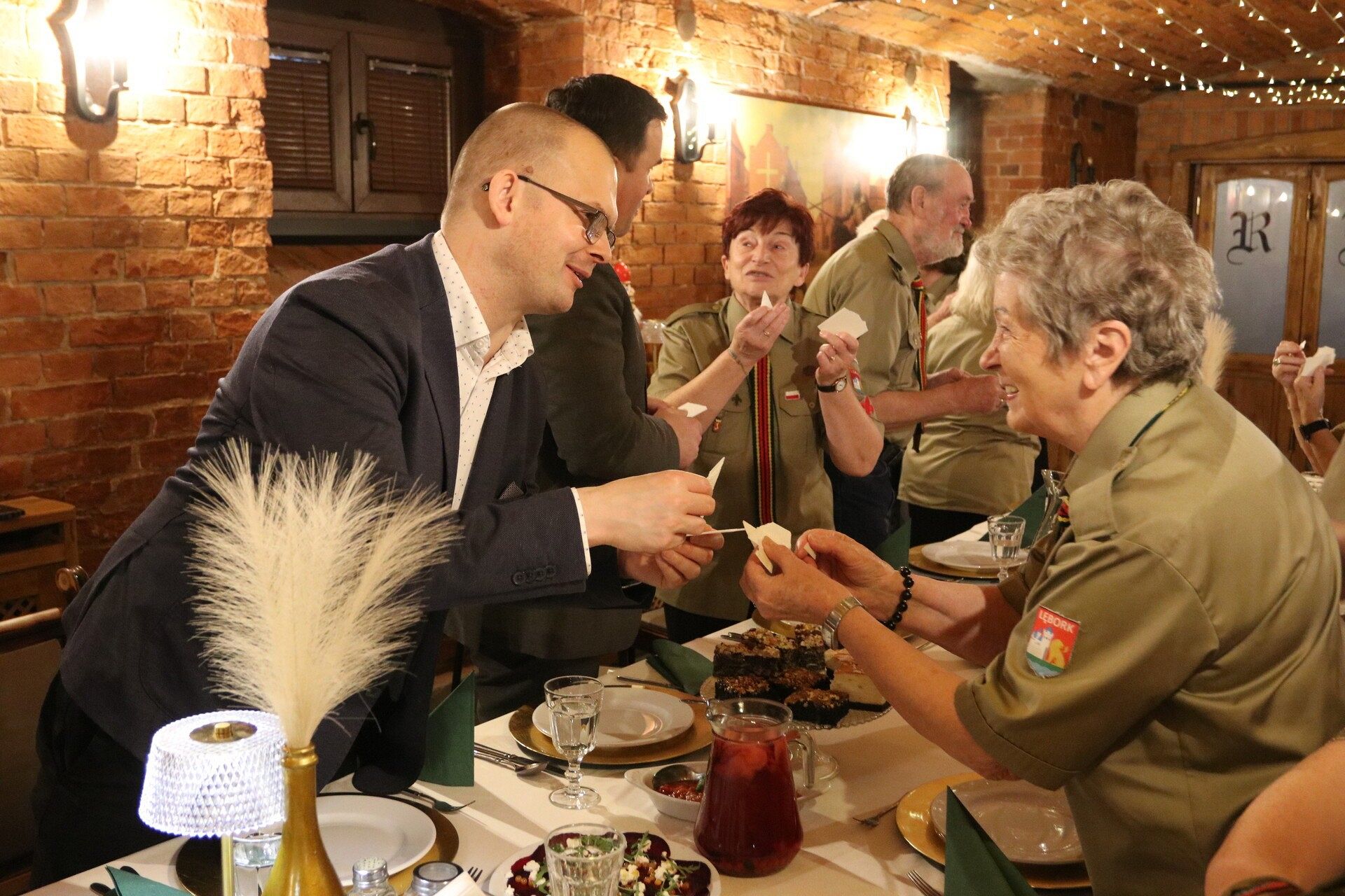 Harcerski Krąg Seniorów „Dęby” na spotkaniu