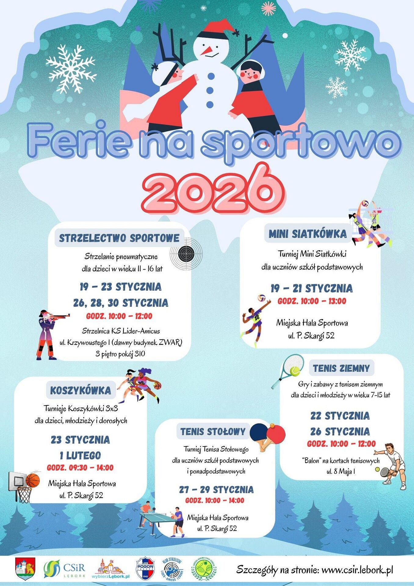 Ferie na sportowo – aktywna zima dla dzieci i