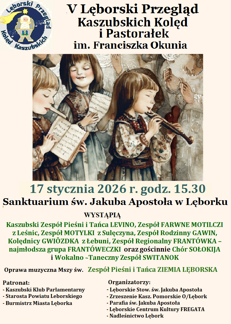 Przed nami V. Lęborski Przegląd Kaszubskich Kolęd