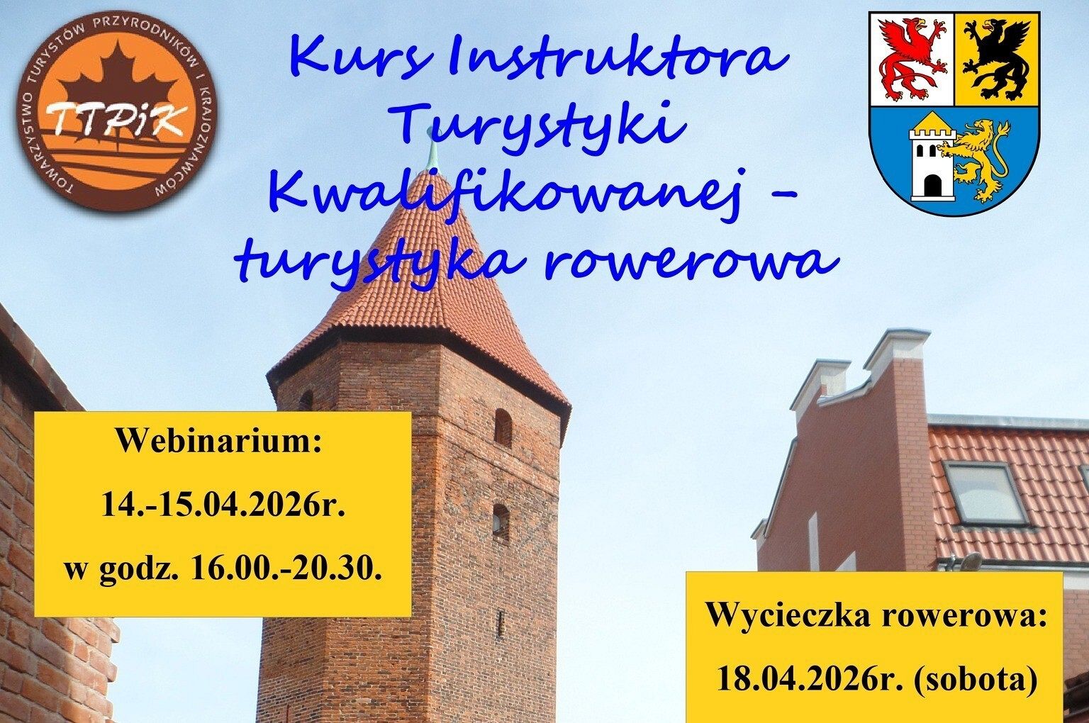 Kurs na instruktora turystyki kwalifikowanej -
