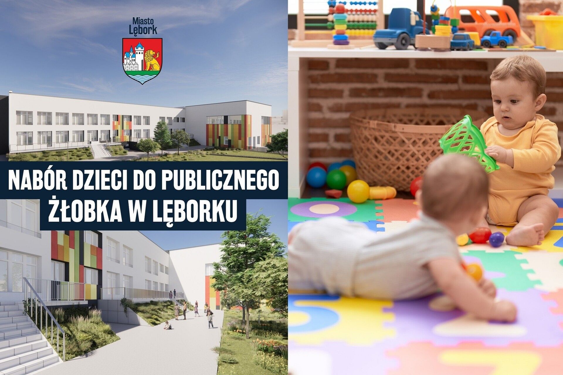 Nabór do pierwszego miejskiego żłobka w Lęborku