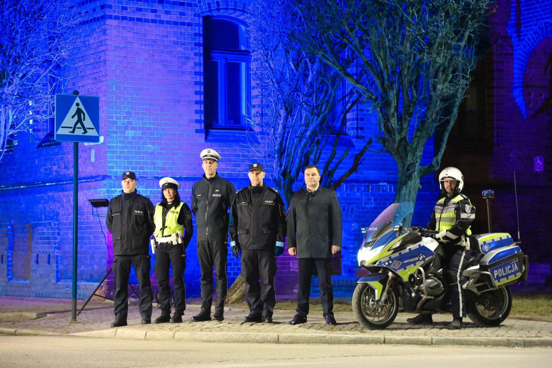 Lębork pamięta o poległych funkcjonariuszach -