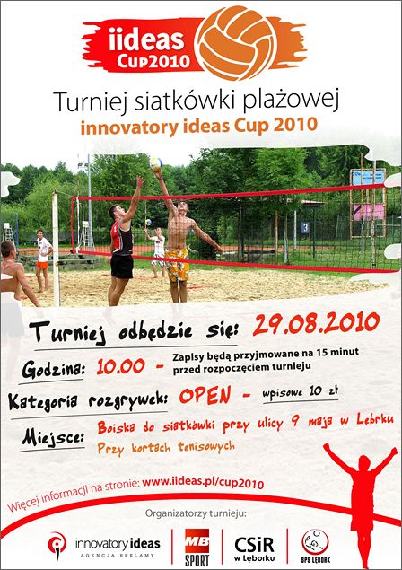 Turniej siatkówki plażowej Innovatory Ideas Cup