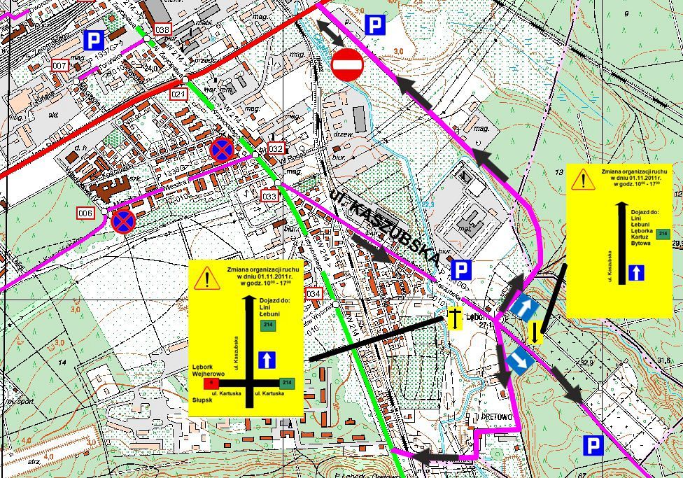 Organizacja ruchu na Wszystkich Świętych